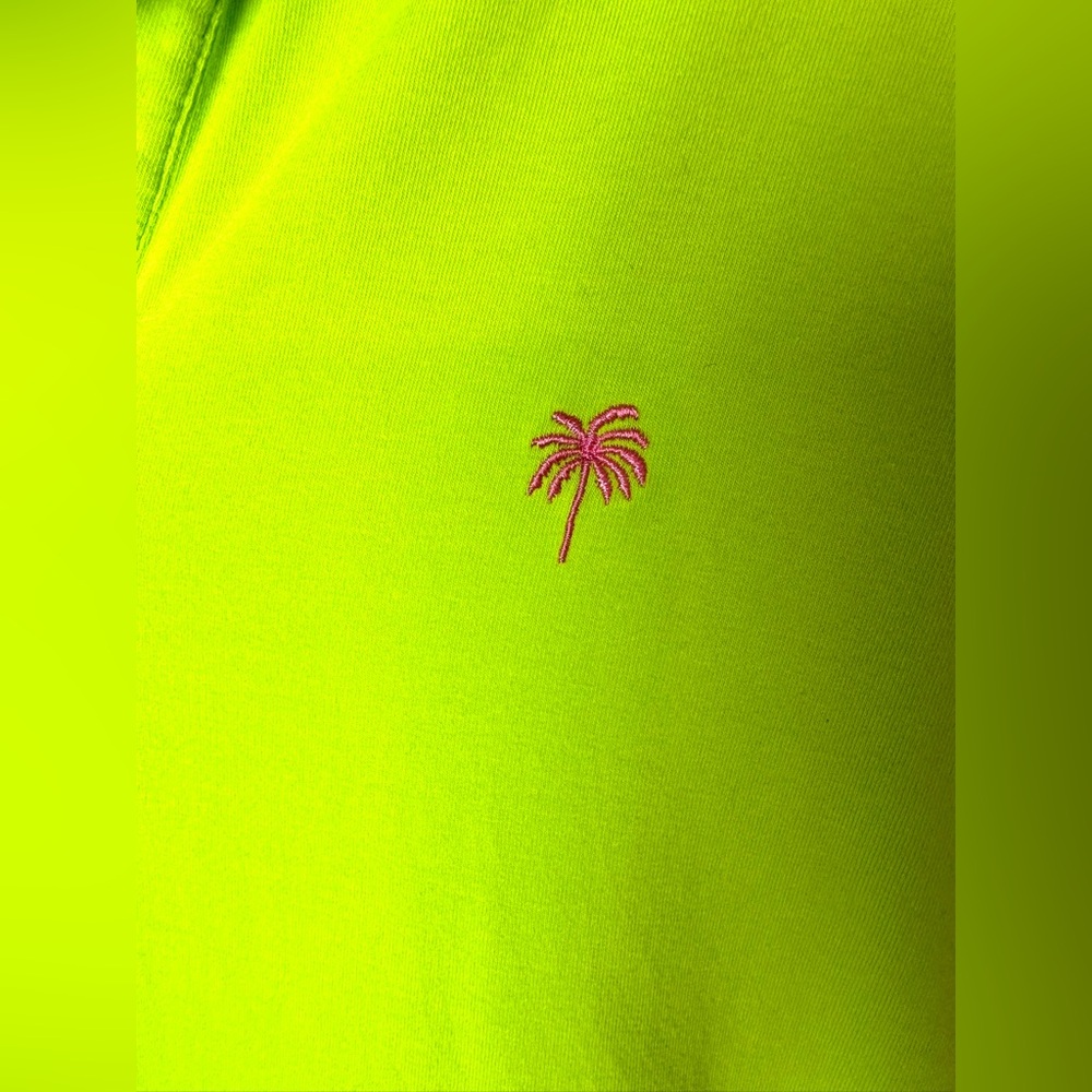 2 LILLY PULITZER Y2K Vintage Polo Shirts Blue Green Blouse Top Preppy Golf Knits - Picture 7 of 11